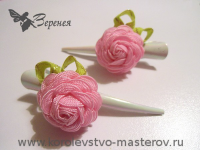 Розочка из тесьмы