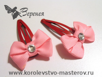 Бантики из ленточек