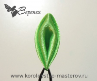 Канзаши: острый лепесток. Вариант 3