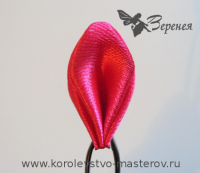 Канзаши: овальный лепесток. Вариант 3