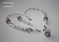 Комплект: колье + серьги