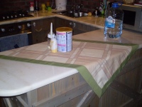 Салфетка с притачной каймой "Кантри"