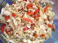 Салат с курицей по-восточному. Рецепт