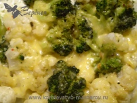 Капуста, запеченная под сыром