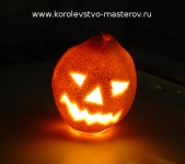 Хэллоуин Джек из апельсина (Orange Halloween)