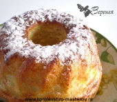 Сладкая запеканка из макарон с яйцом.