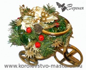 Мастер-класс: Букет из конфет  "Новогодний" своими руками.