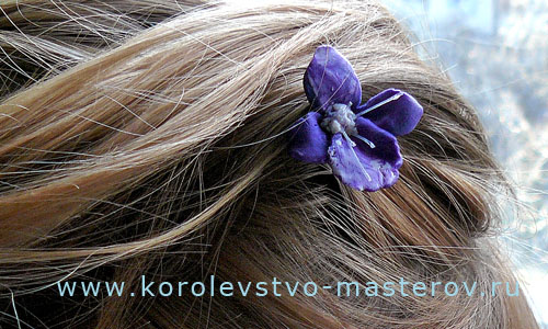 заколка для волос из пластики